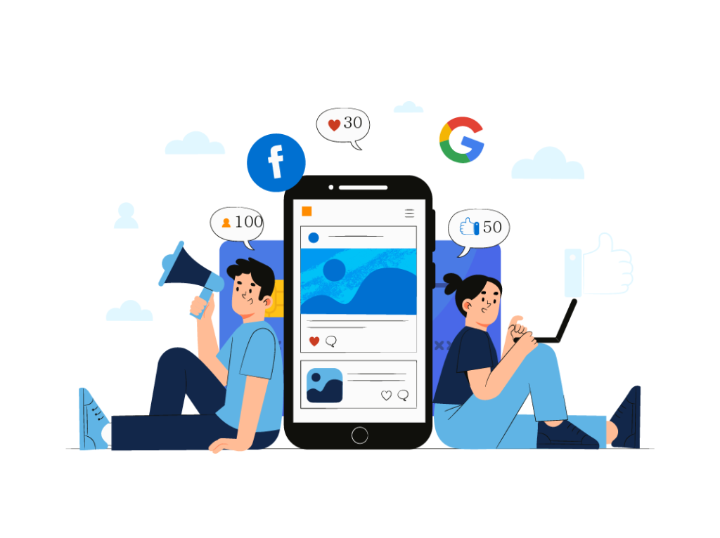 Paid ads on Meta and Google managed by the best white label digital marketing agency for client growth